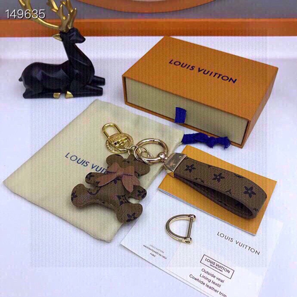 ブランドキーホルダー素材ディテール